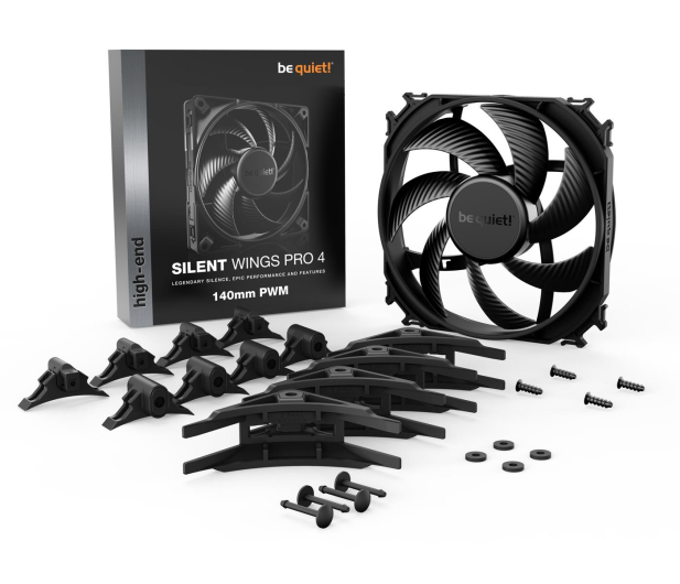 BE QUIET! Silent Wings Pro 4 140mm PWM BL099 - 1057888 - zdjęcie 4